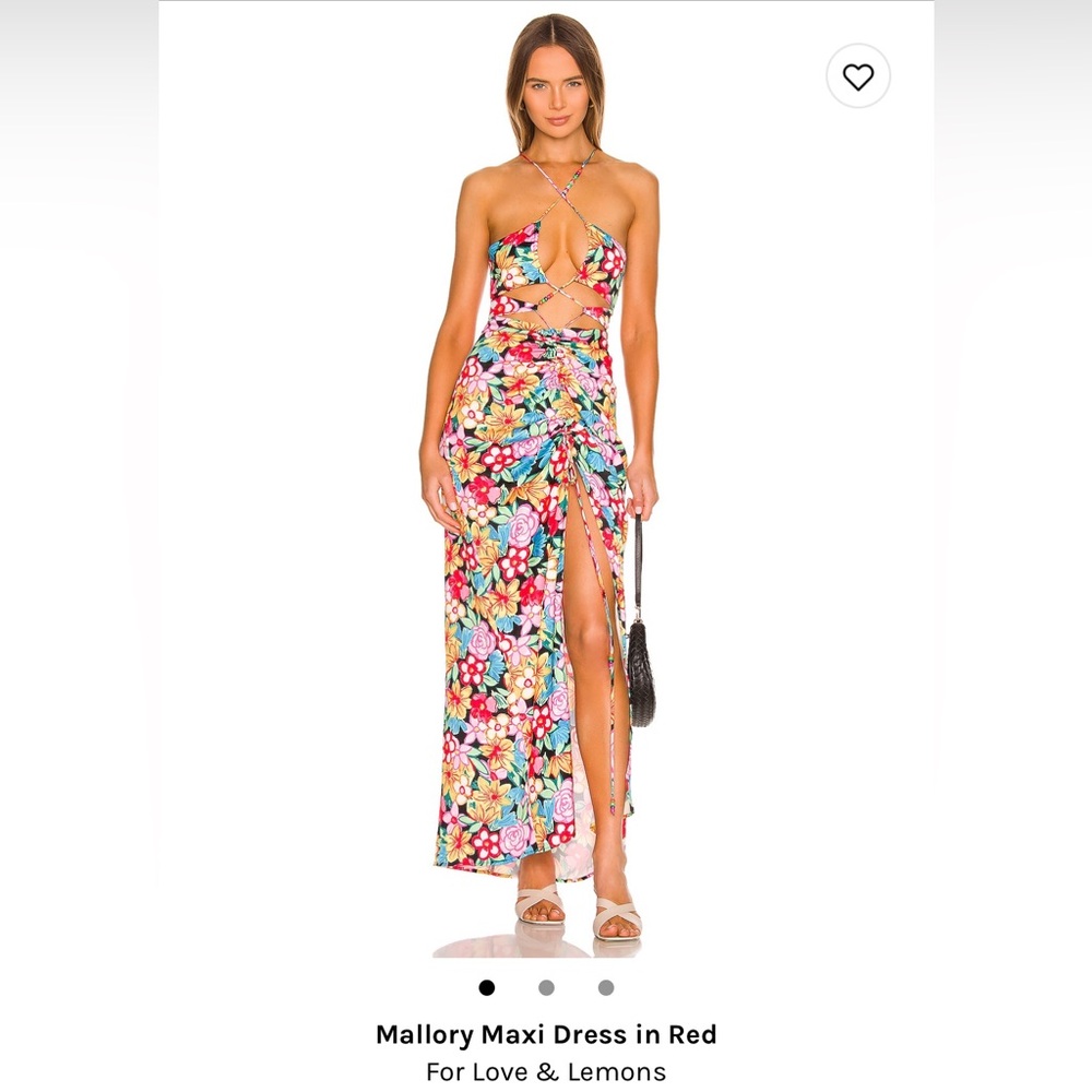For Love & Lemons Mallory maxi dress